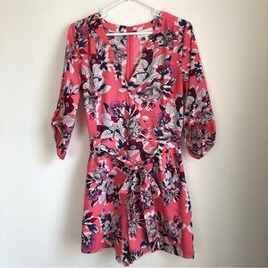 Anthropologie Yumi Kim Floral Liz Romper Size Medium